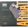 Автоматический выключатель дифференциального тока IEK ARMAT B06S 1P+NP B16 30мА тип AC (18мм) AR-B06S-1N-B16C030