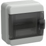 Корпус пластиковый IEK TEKFOR КМПн-6 IP65 черная прозрачная дверь TF5-KP72-N-06-65-K03-K02 TF5-KP72-N-06-65-K03-K023