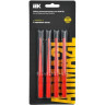 Набор диэлектрических жал IEK SLIM SL 4шт ARMA2L 5 A2L5-SH21D-BI-1-T2-104 A2L5-SH21D-BI-1-T2-114