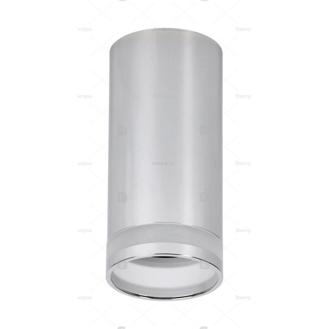 Накладной потолочный светильник IEK Lighting 4005 под лампу gu10 хром LT-UPB0-4005-GU10-1-K23