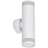 Настенный накладной светильник IEK Lighting 4009 под лампу 2хgu10 белый LT-UBB0-4009-GU10-2-K01
