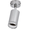 Настено-потолочный накладной светильник IEK Lighting 4006 под лампу gu10 хром LT-USB0-4006-GU10-1-K23