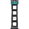 Рамка 4-местная IEK SKANDY SK-F04Bl черный SK-M42-K02