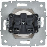 Розетка IEK BRITE BR-R10-10-K91 РС10-1-0-БрАБ 10А без заземл. без защ. шторок механизм арктич. белая